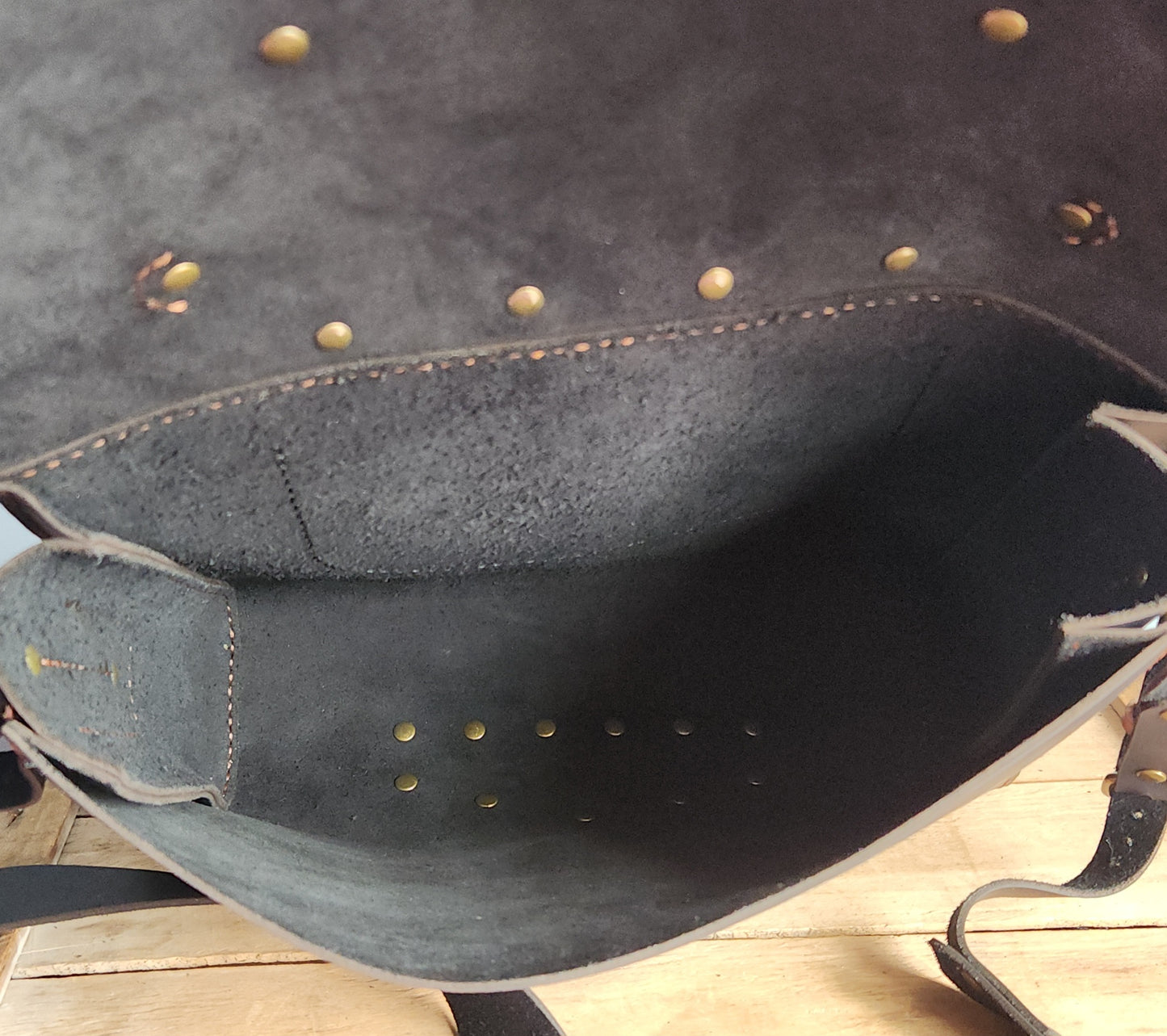 Messenger bag 2 tone