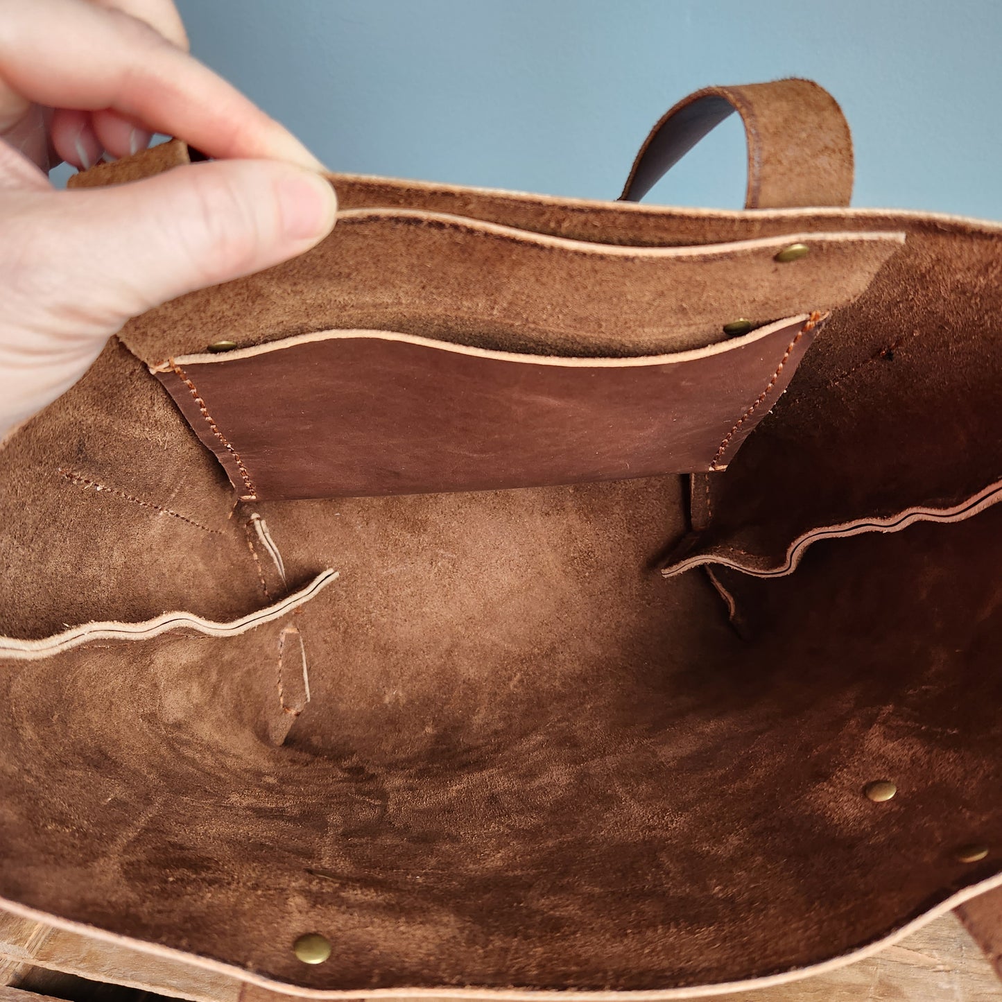 2 pocket tote