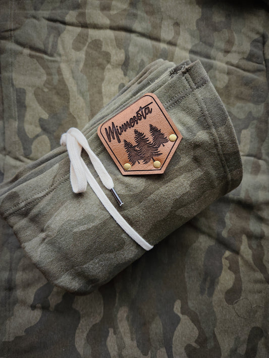 Camo MN blanket