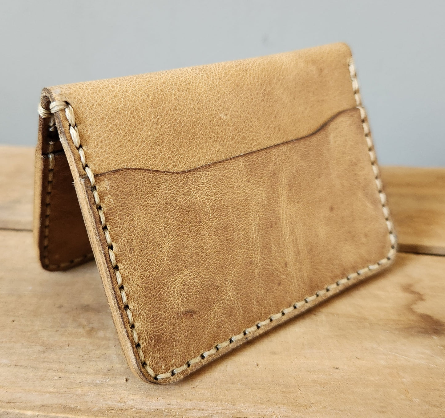 Soft tan wallet