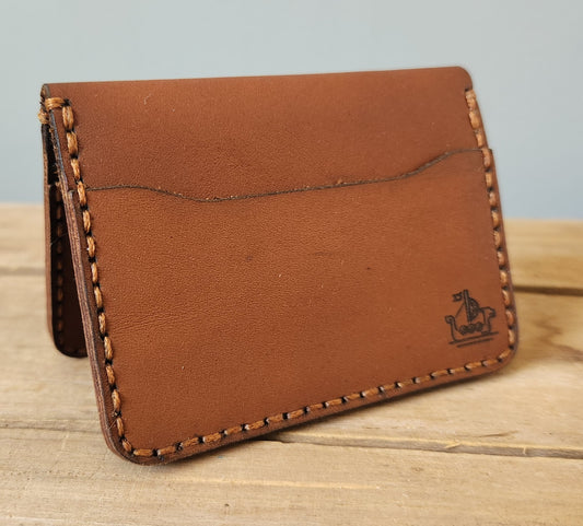 Smooth brown wallet