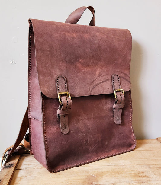 Rustic backpack