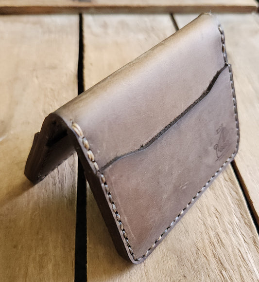 Rustic brown wallet