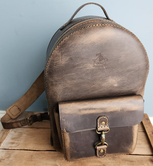 Sepia mini backpack