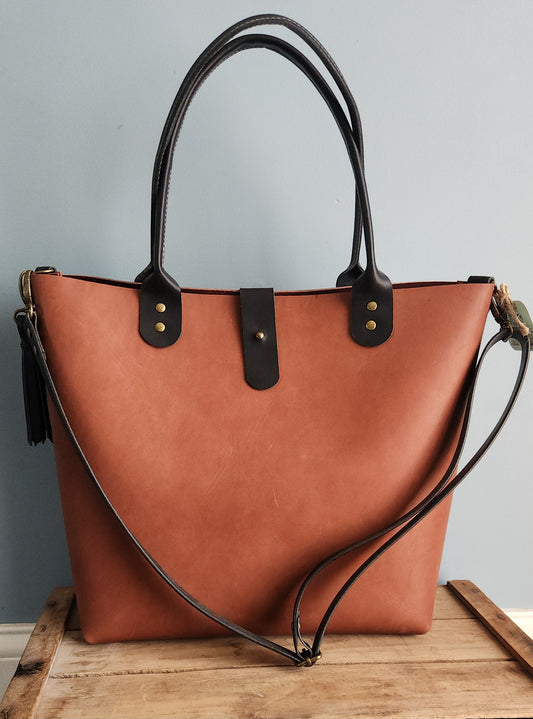 2 tone tote