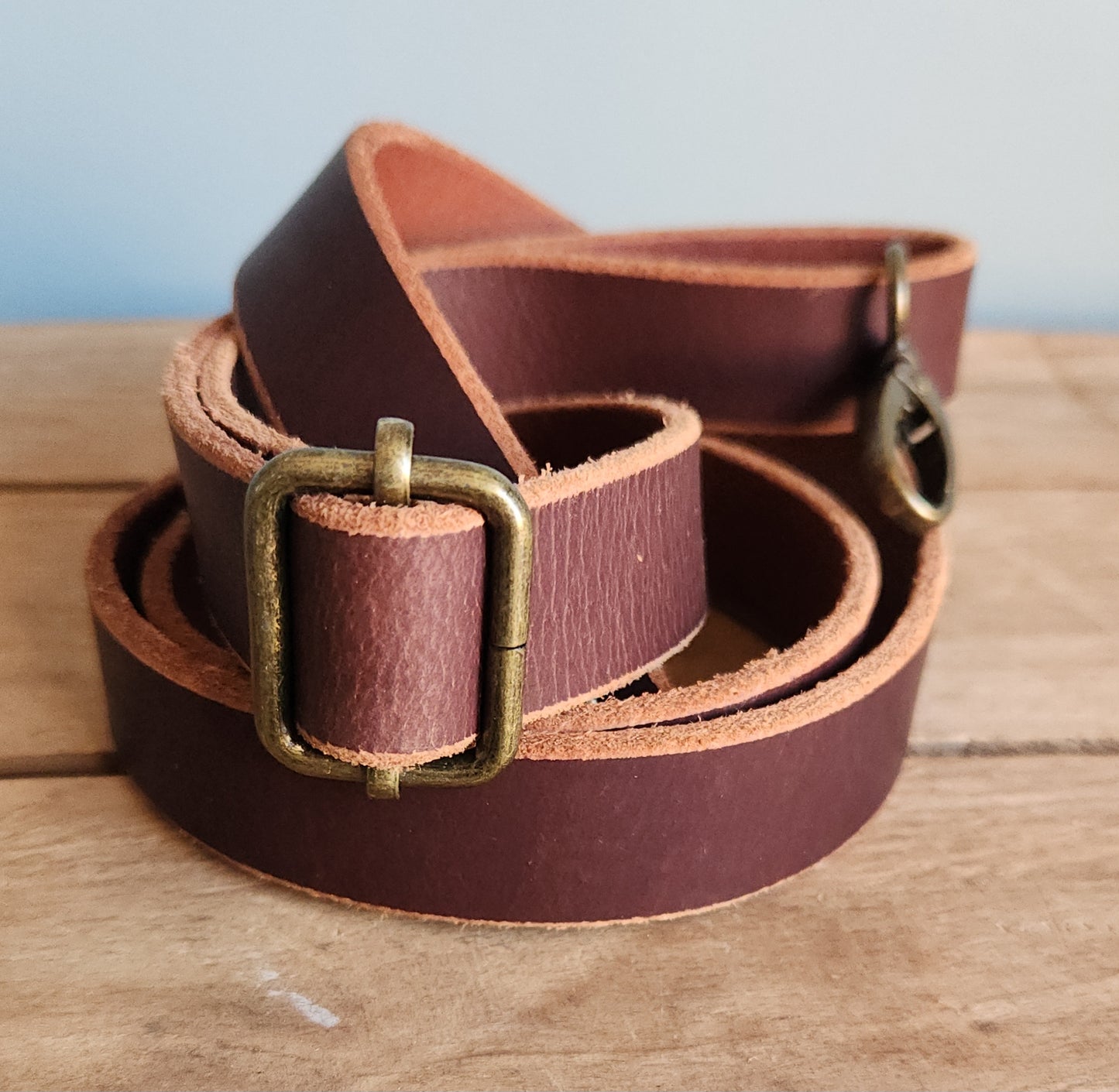 Mini leather satchel with braided detail